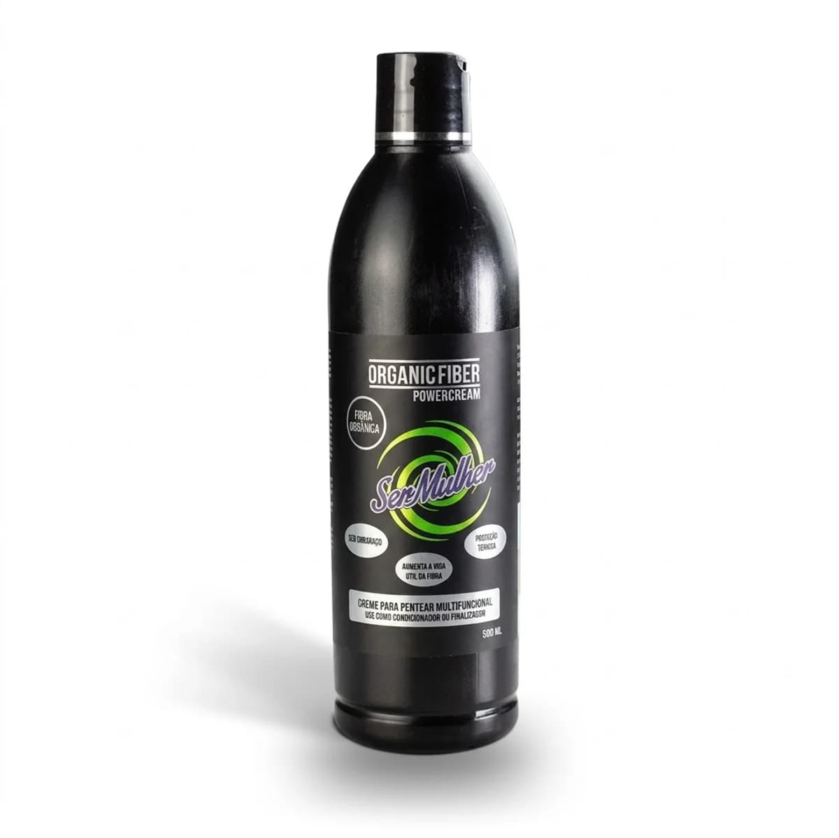 OrganicFiber PowerCream Ser Mulher 300ML – Creme de Tratamento para Hidratação, Nutrição e Recuperação Capilar